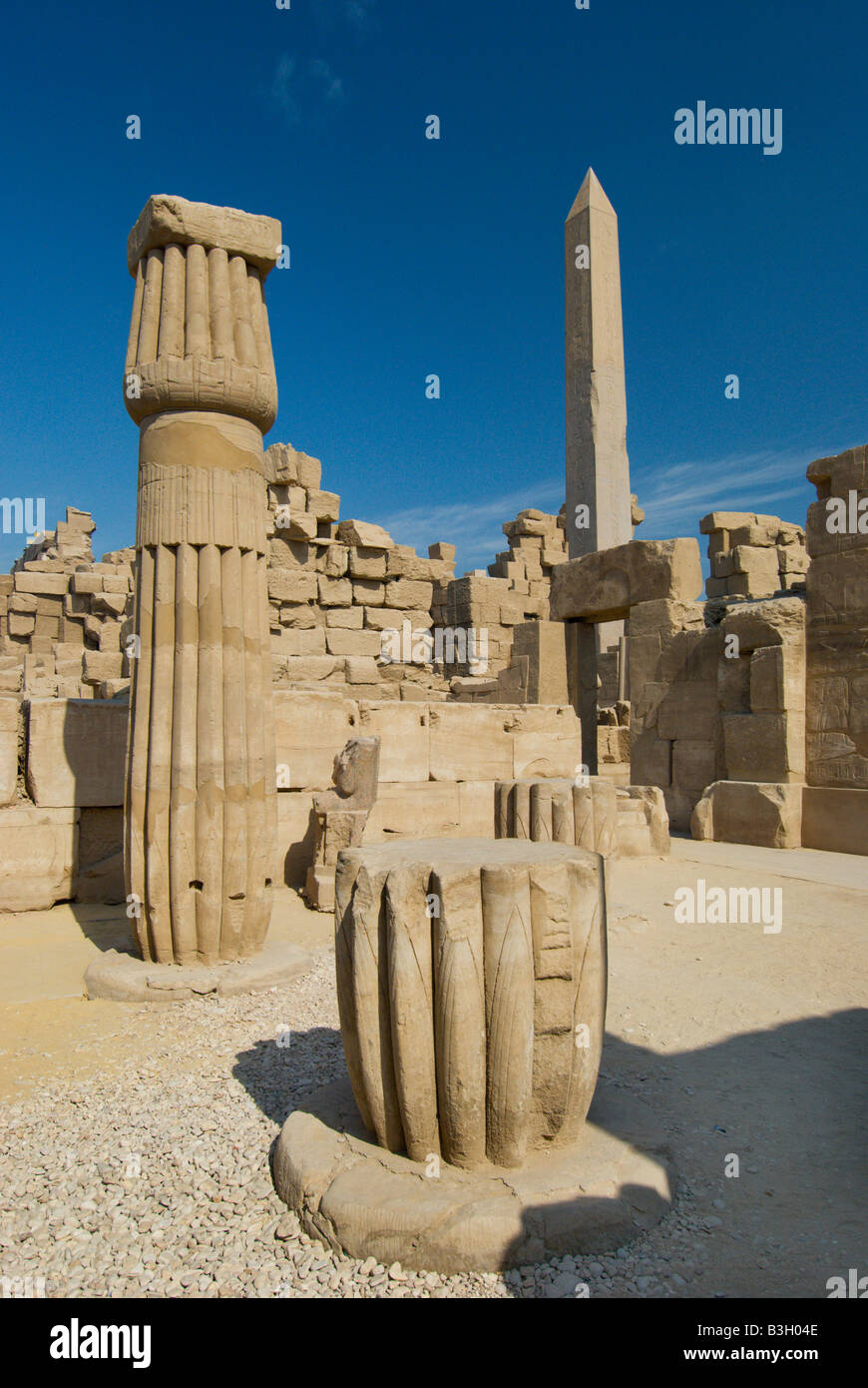 The Temple of Karnak in Luxor Egypt Stock Photo - Alamy