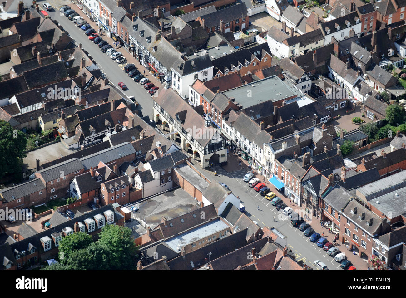 Aerial view of bridgnorth hires stock photography and images Alamy