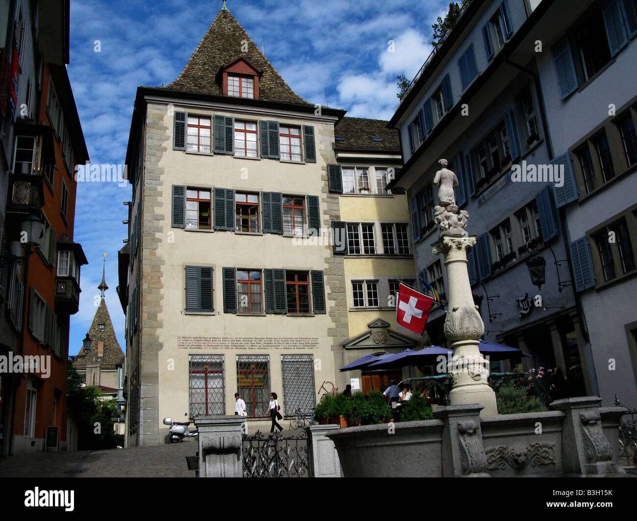 zurich old town Stock Photo Alamy