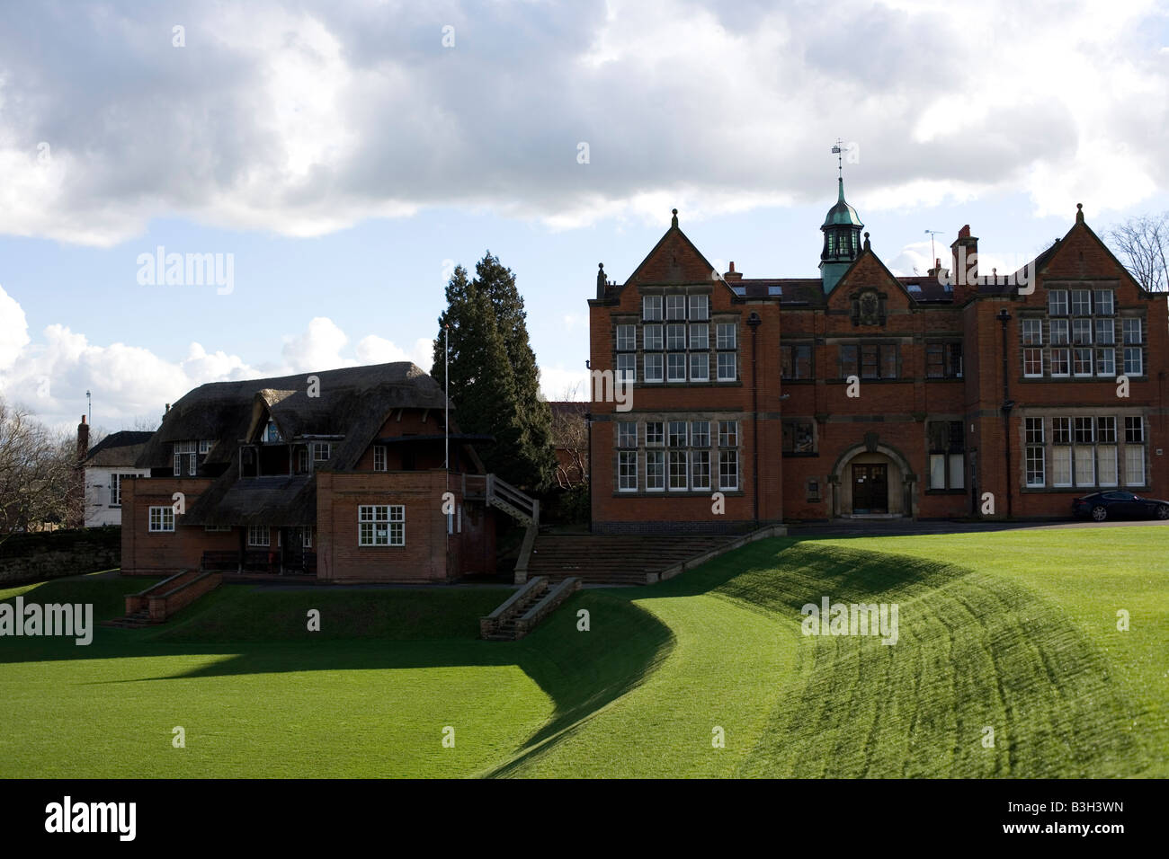 Repton Public School Main Buildings and Grounds including the library