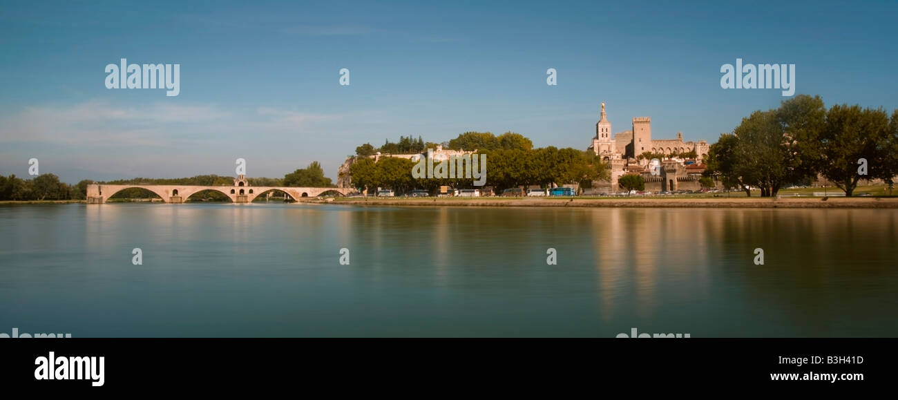 Town of Avignon Stock Photo