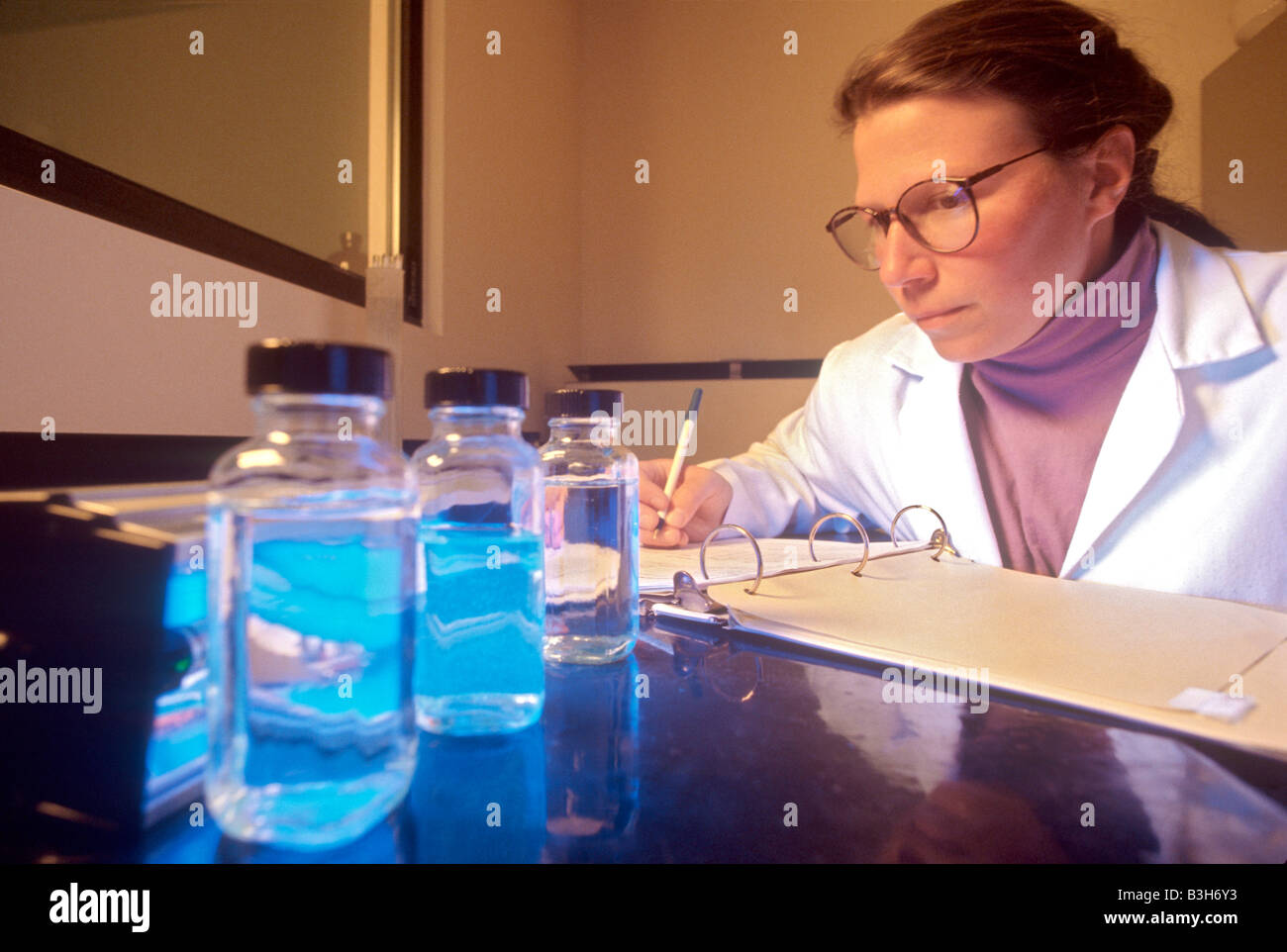 Water testing computer hi-res stock photography and images - Alamy
