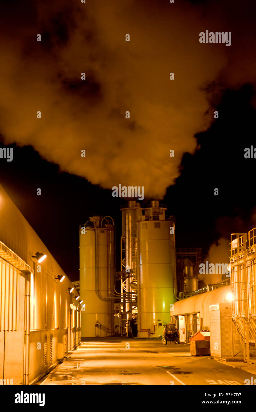 Tasman Pulp and Paper mill Nelson New Zealand Stock Photo Alamy