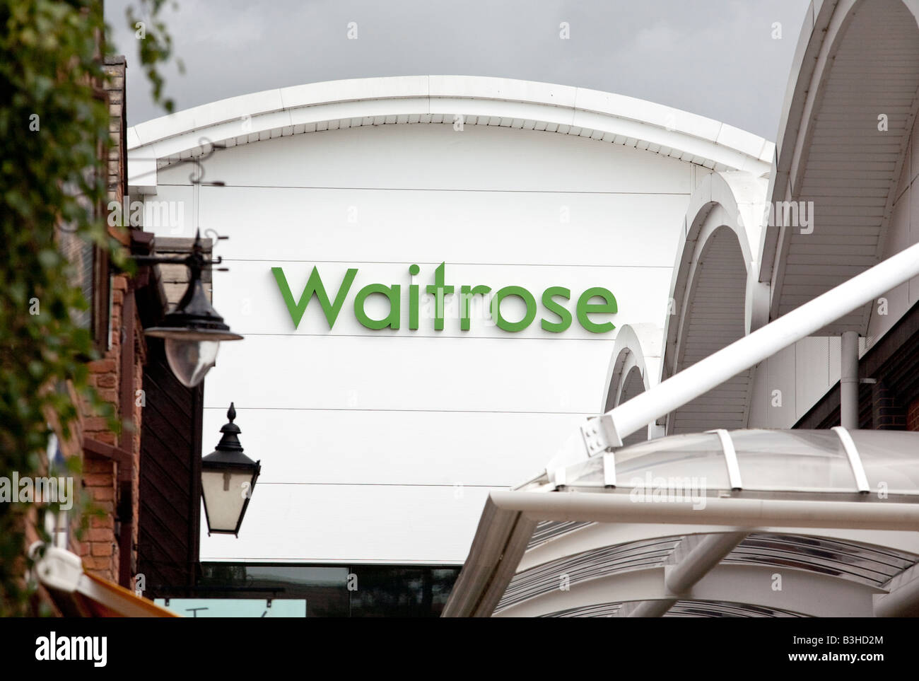 Waitrose supermarket Droitwich Worcestershire England UK Stock Photo