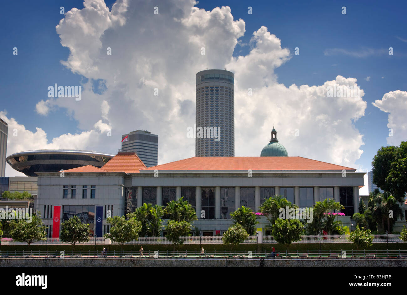 Singapore Parliament Stock Photo