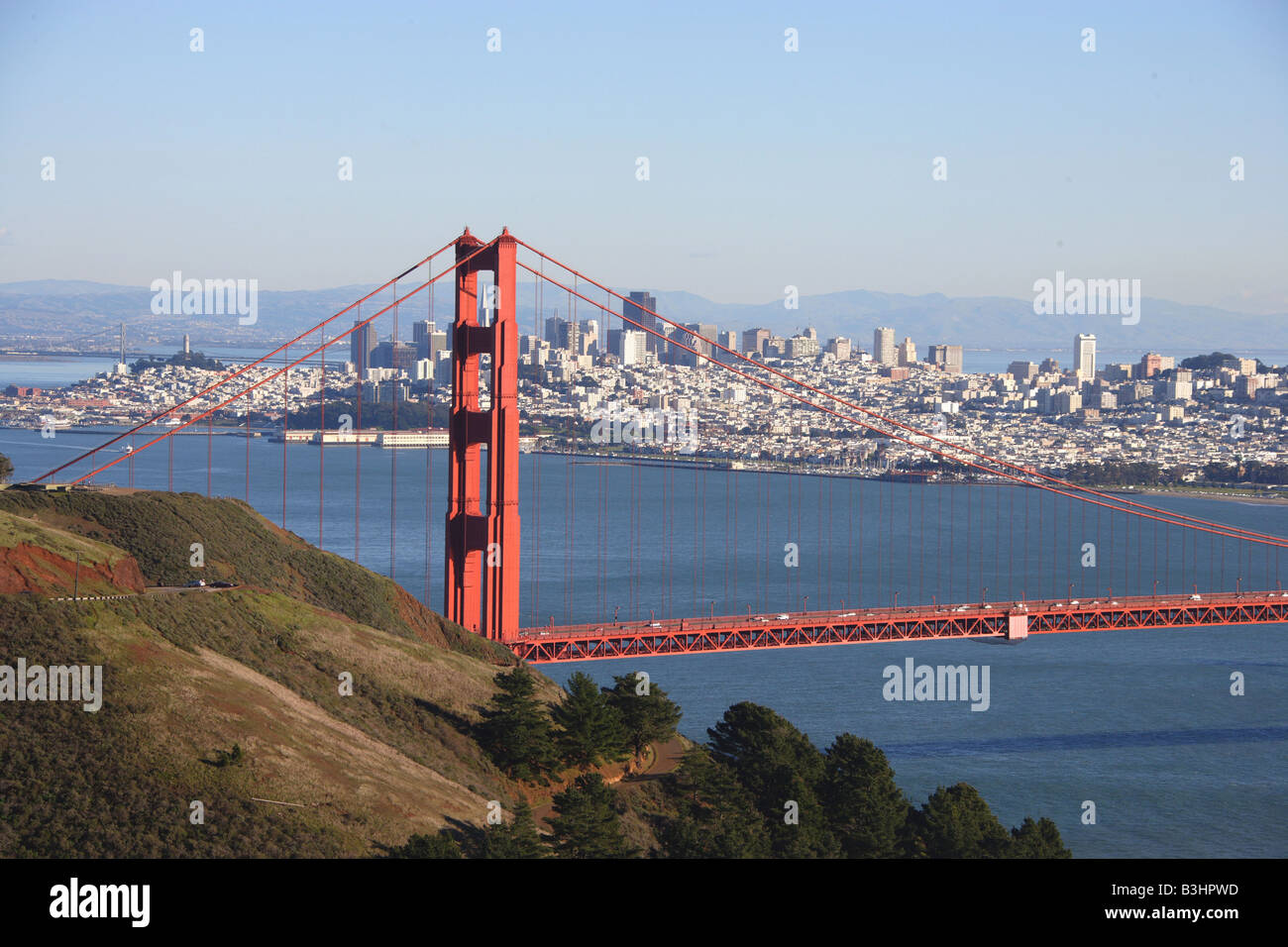 The USA, California, San Francisco, golden gate Bridge Stock Photo - Alamy