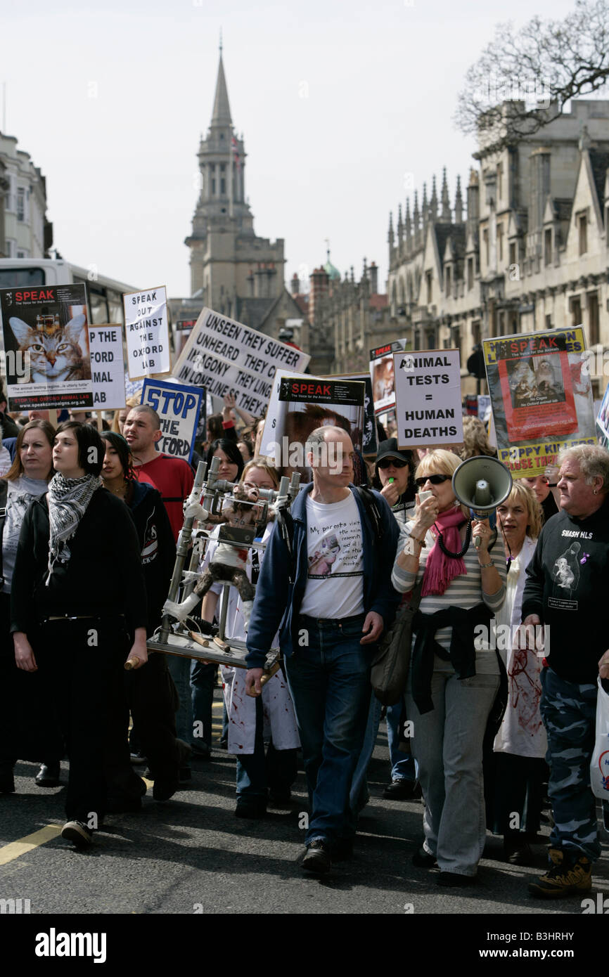 Animal testing protest hi-res stock photography and images - Alamy
