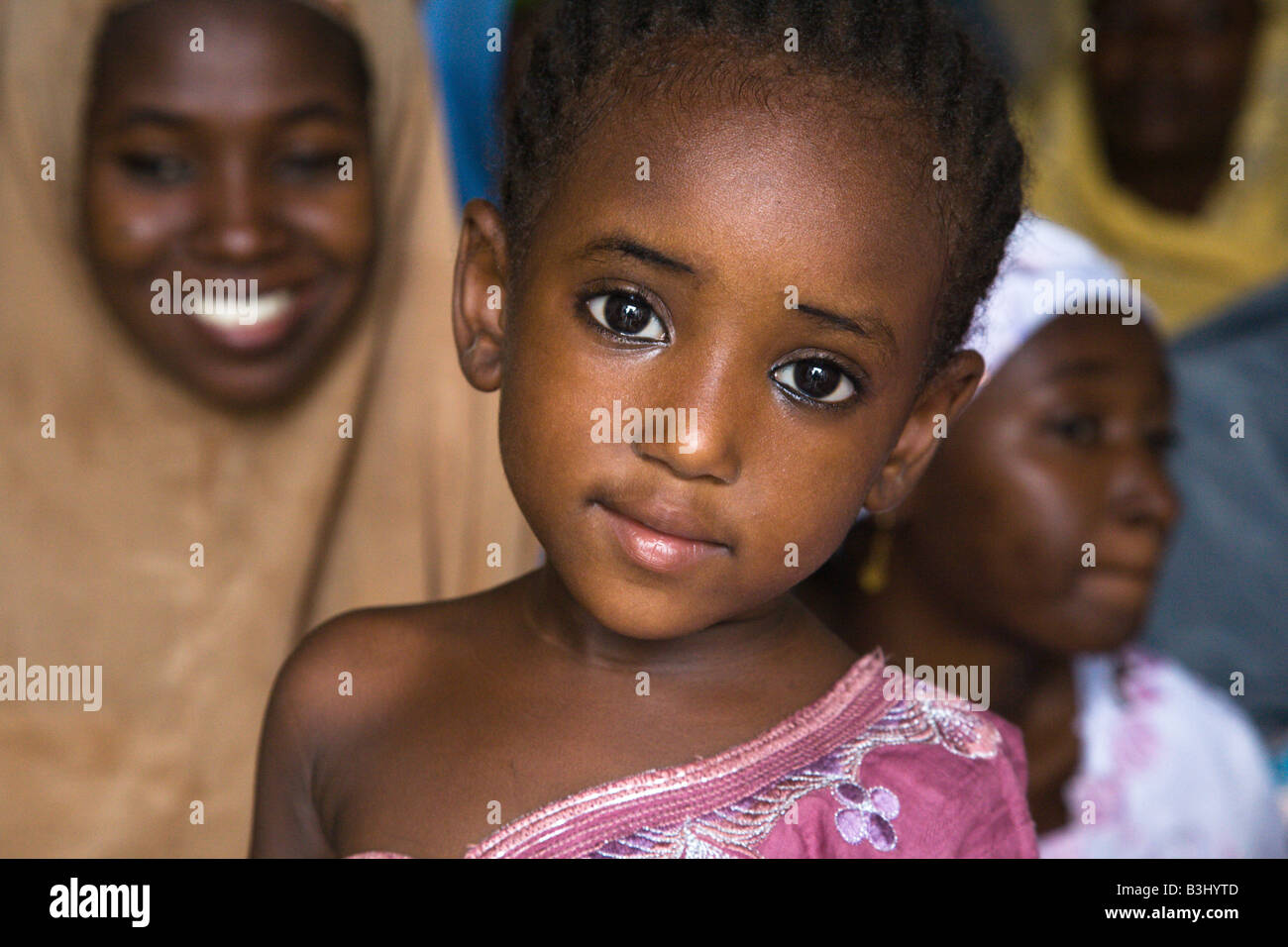 Child in the Tudun Murtala area of Kano Nigeria Stock Photo