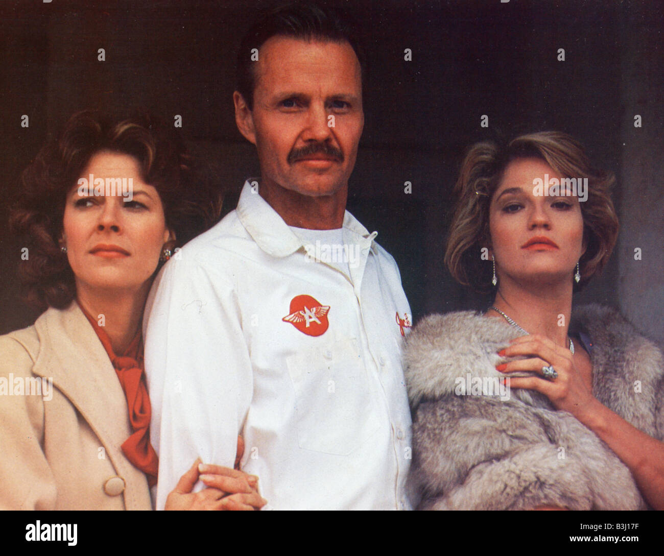 DESERT BLOOM 1985 Columbia film with Jon Voight and Ellen Barkin at right Stock Photo