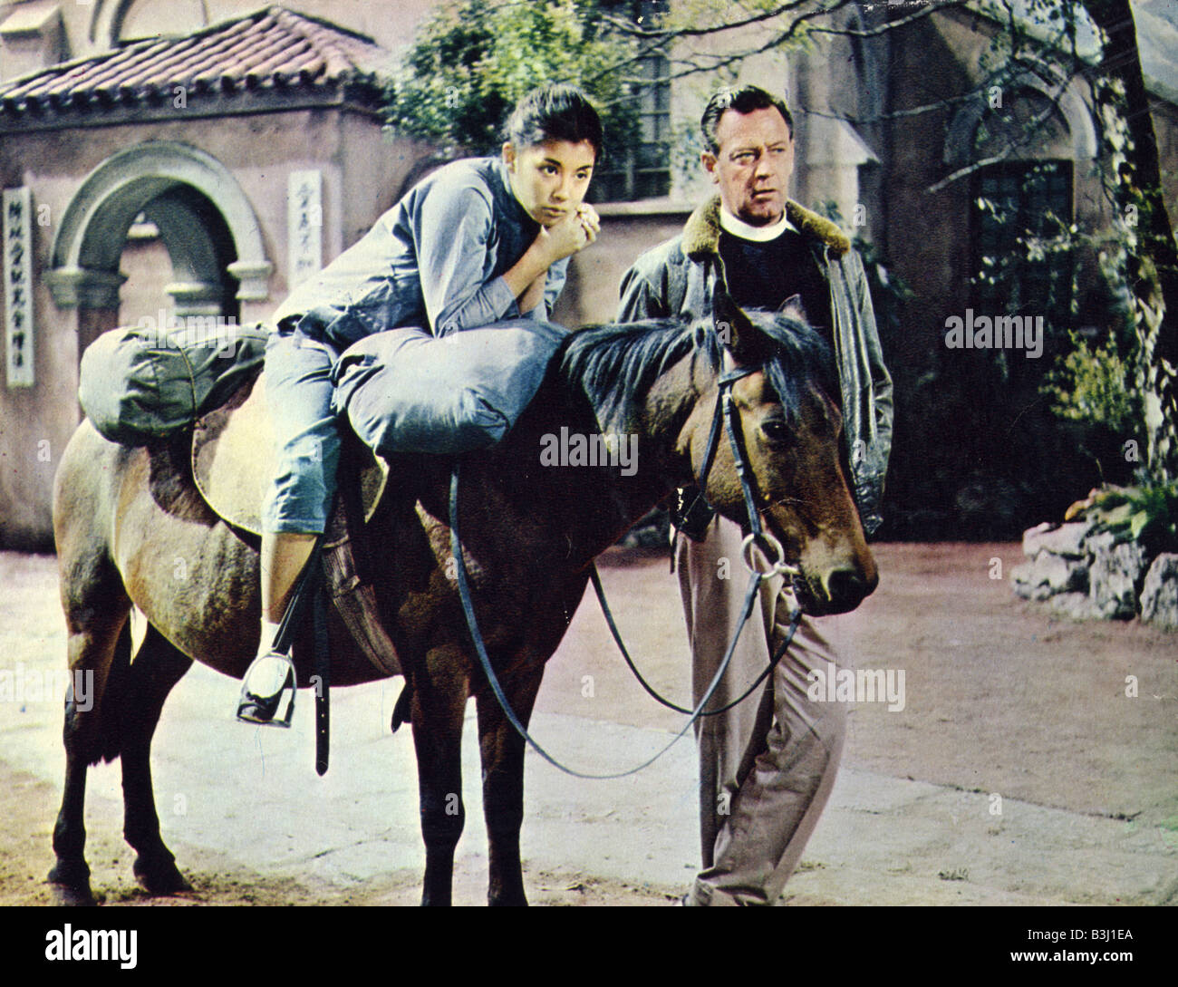 SATAN NEVER SLEEPS aka The Devil Never Sleeps 1962 TCF film with William Holden Stock Photo
