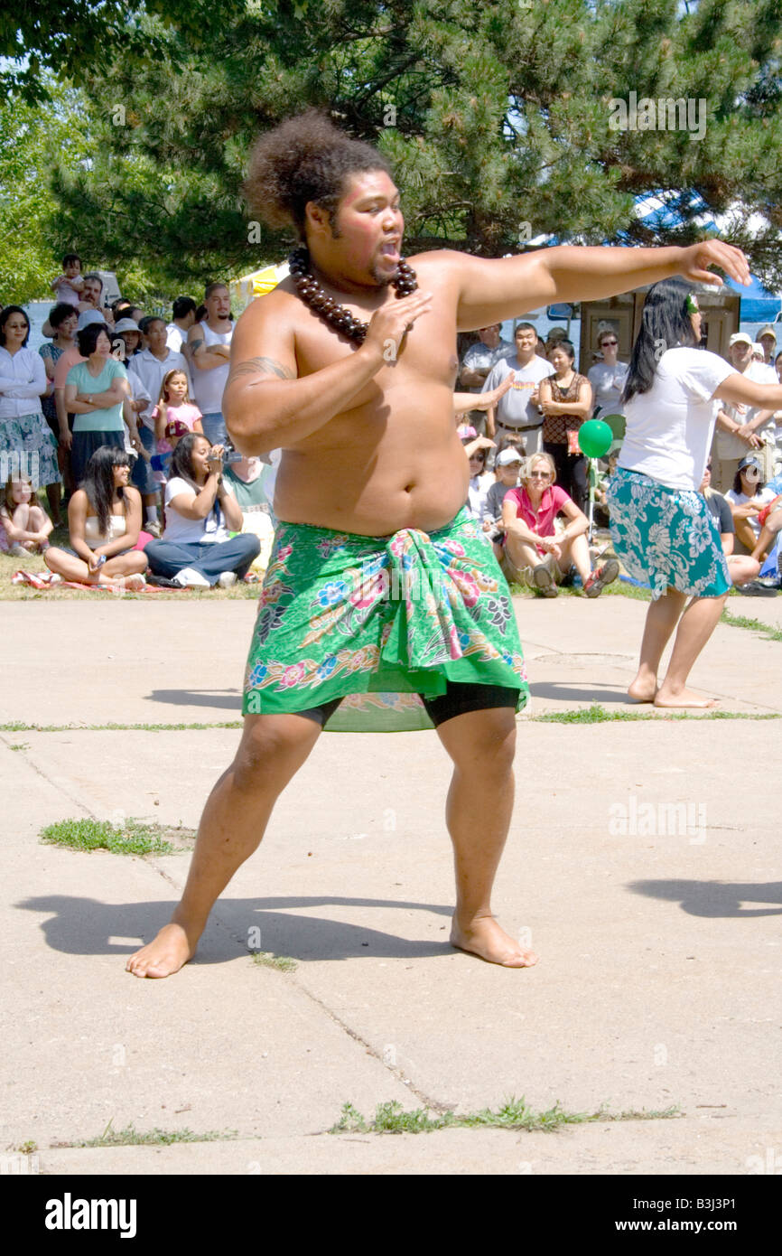 Pacific Rim Islander Asian American Pacific Rim Islander performing ceremonial dance. Dragon ...