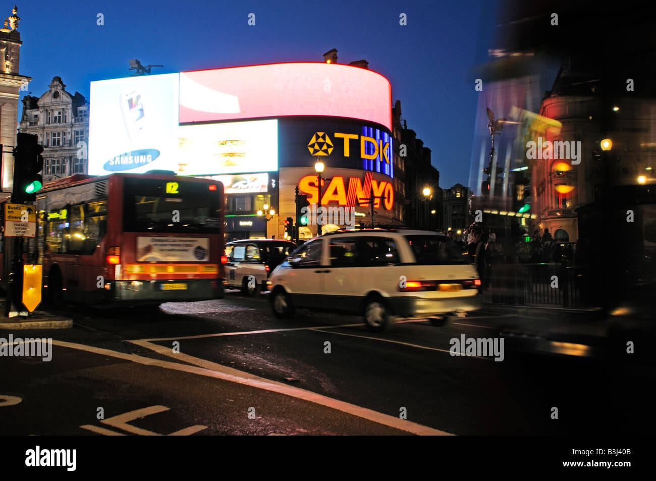 Piccadilly Circus London UK Stock Photo