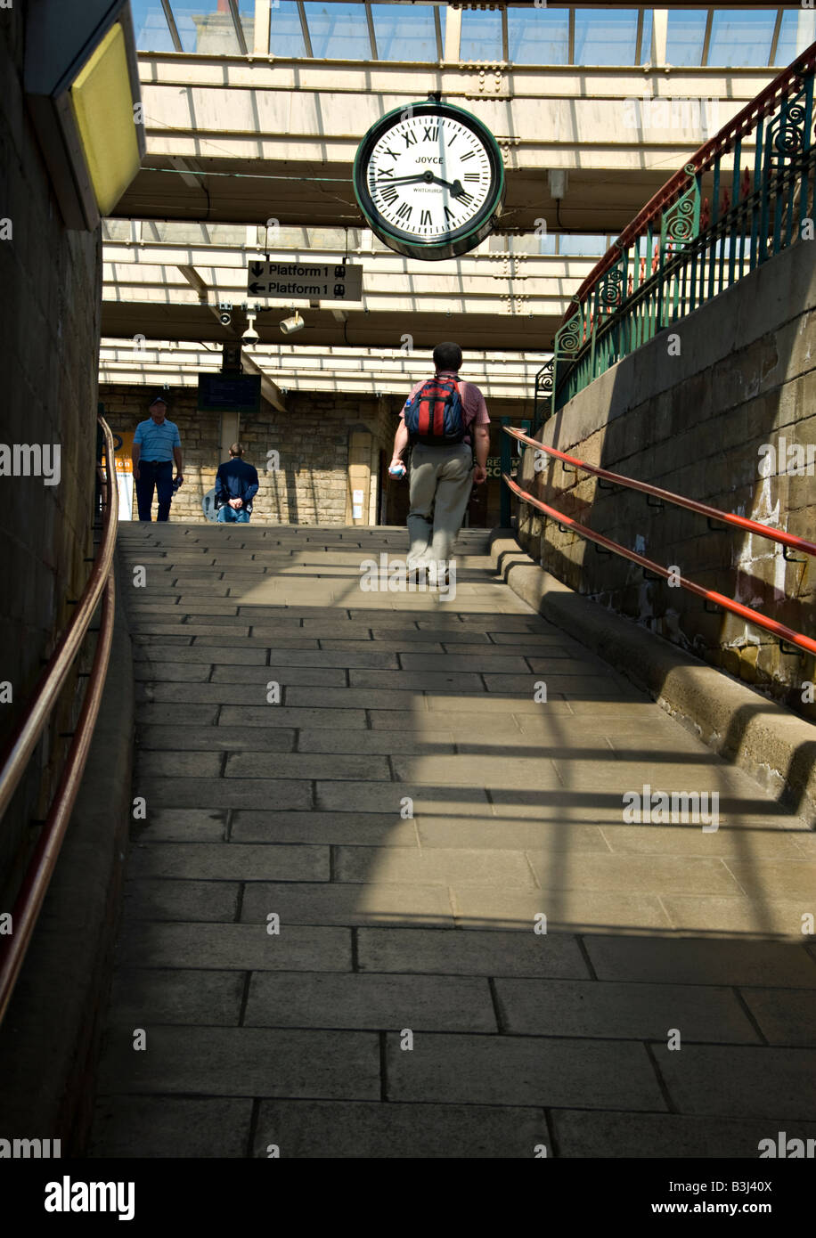 Carnforth Railway Station Stock Photo