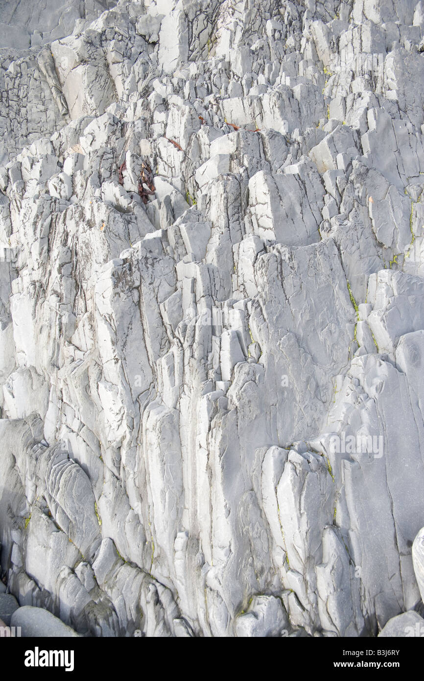 Eroded cliff Stock Photo