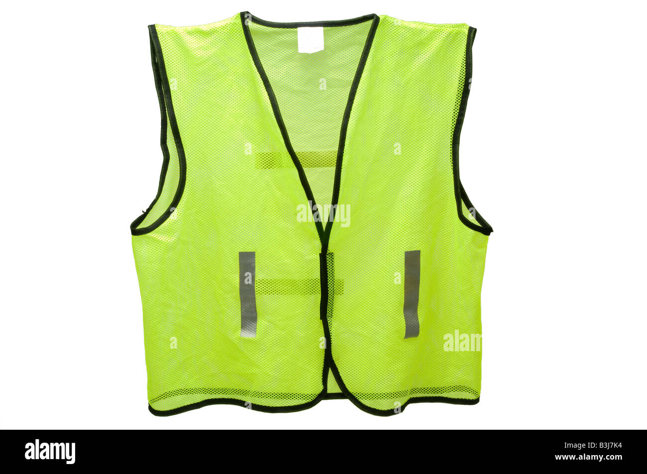 Yellow reflective safety vest Stock Photo - Alamy