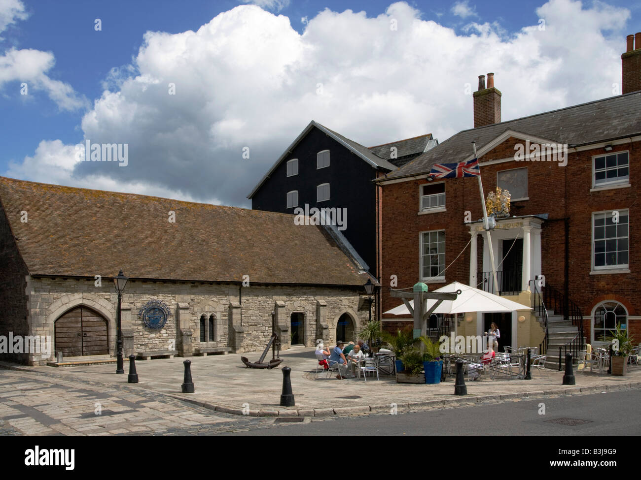 Local History Museum & Custom House, Poole, Dorset, UK Stock Photo