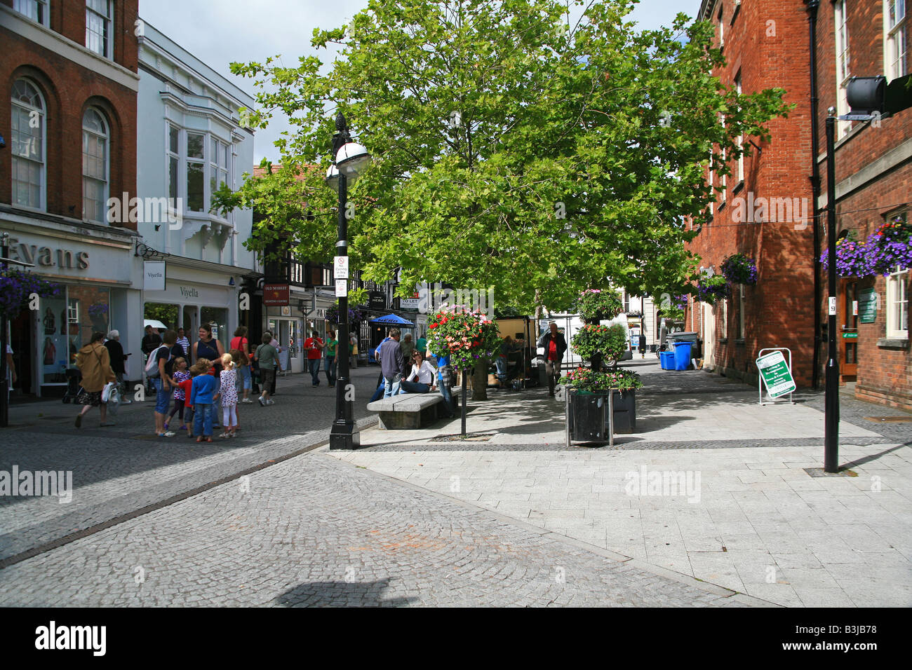 Fore Street in Taunton, Somerset, England, UK Stock Photo Alamy