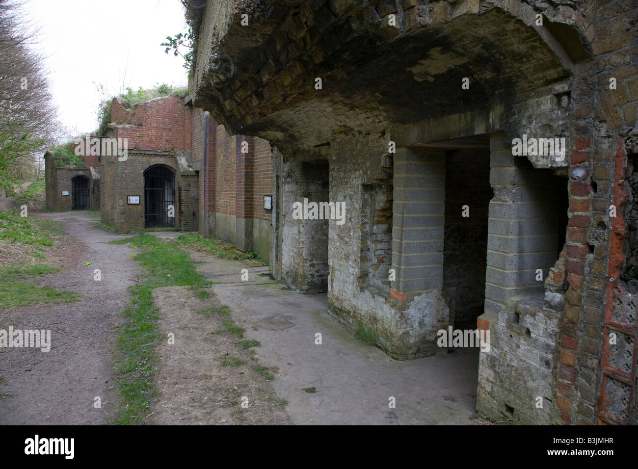 Western Heights gun emplacement and magazine in Dover Stock Photo Alamy