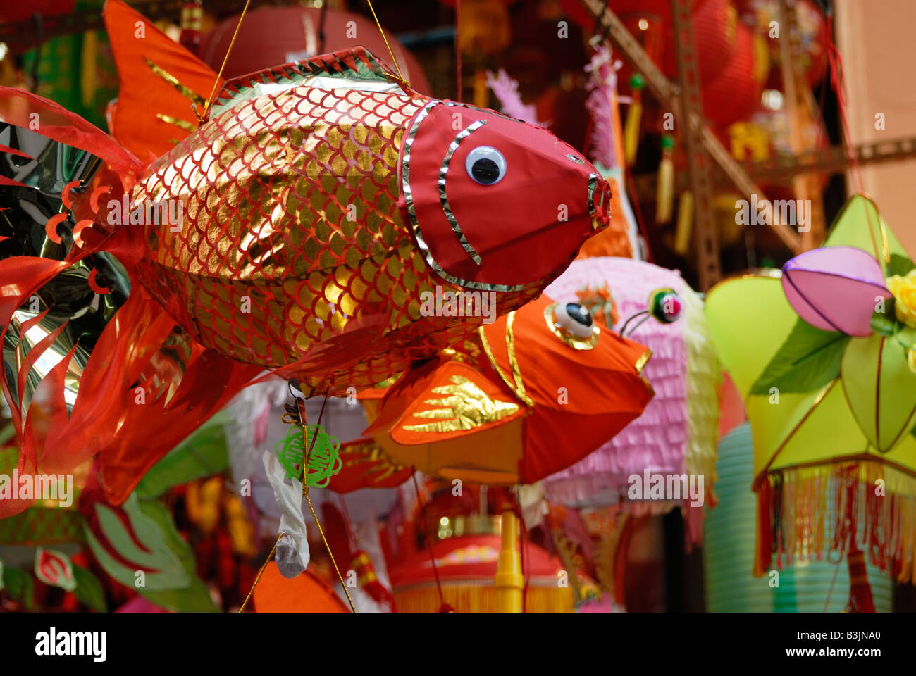 Chinese lanterns for the MidAutumn festival Stock Photo Alamy