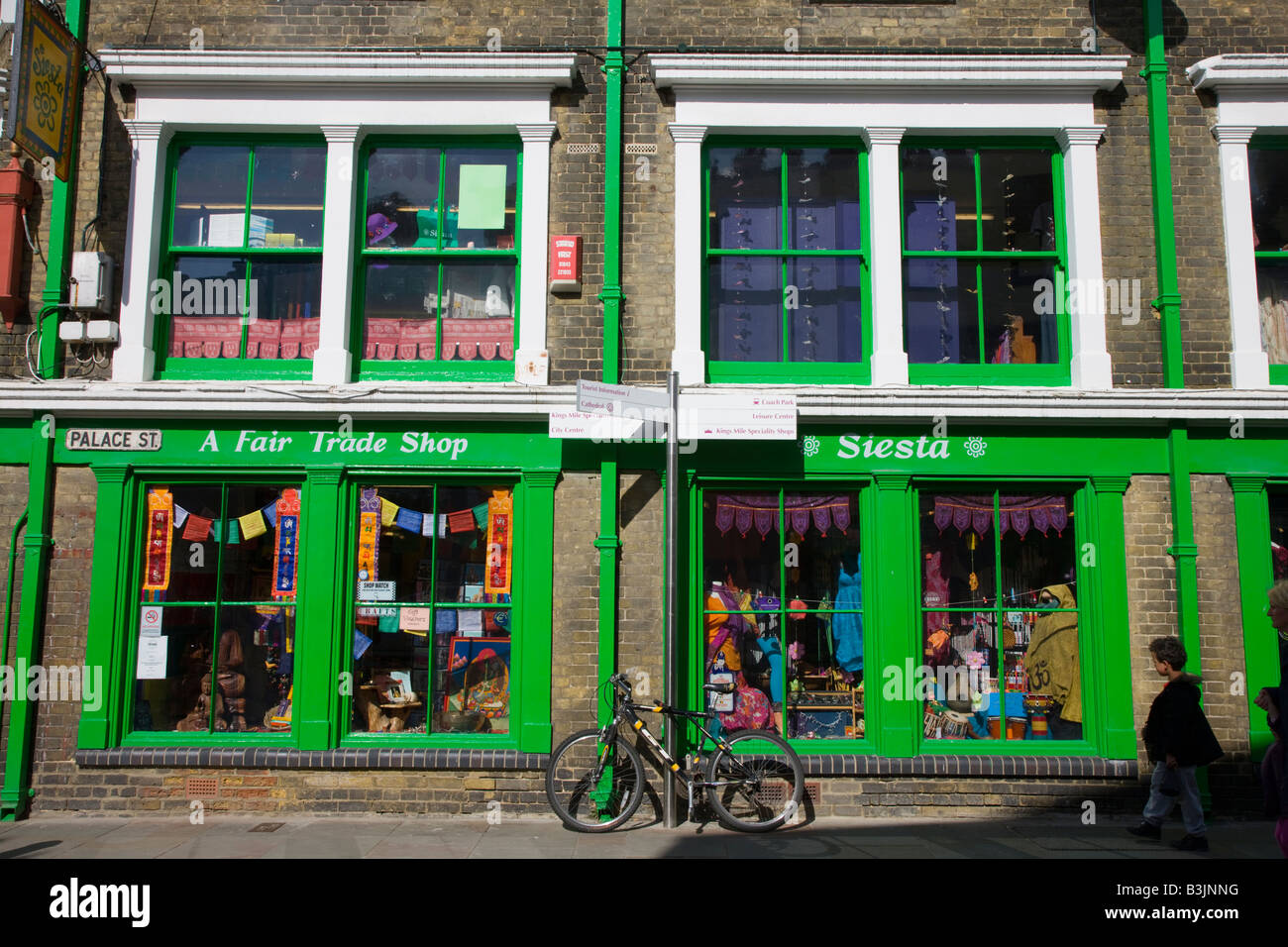 Shop selling ethnic goods in Canterbury Kent Stock Photo Alamy