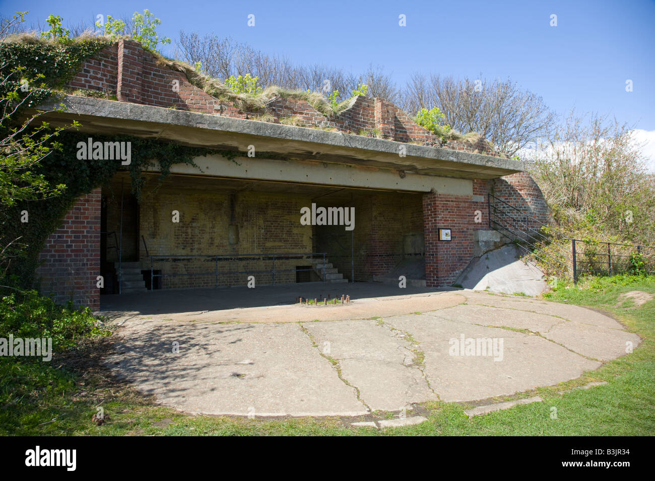 Western Heights gun emplacement and magazine in Dover Stock Photo Alamy