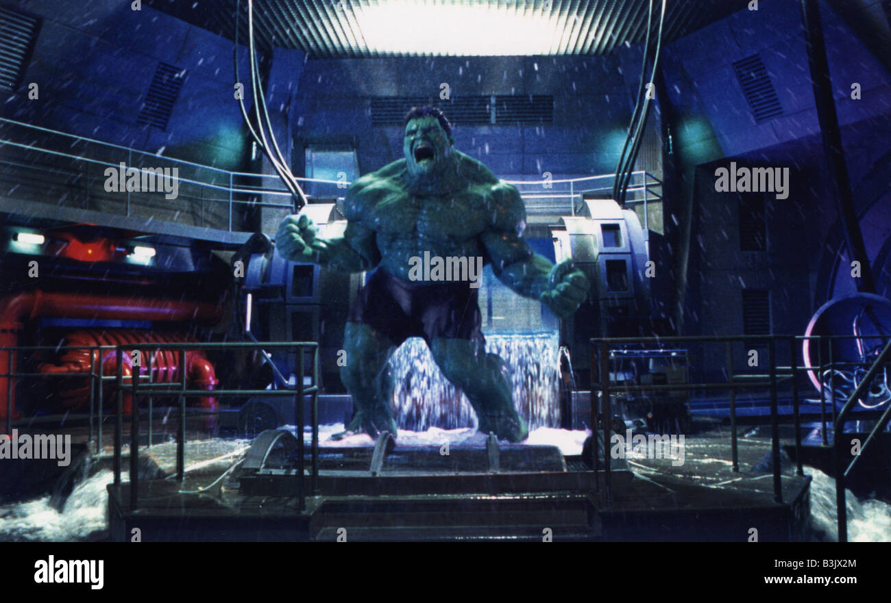 THE HULK  2003 Universal film based on the Marvel comic book character Stock Photo