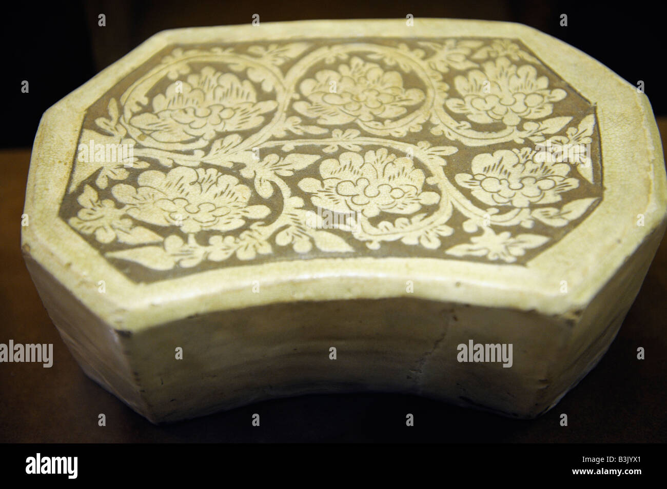 Chinese Ancient Porcelain Pillow 04 Sep 2008 Stock Photo