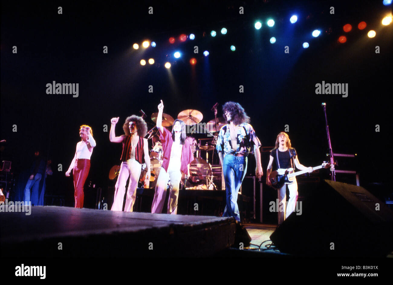 JOURNEY US rock group in 1982 Stock Photo Alamy