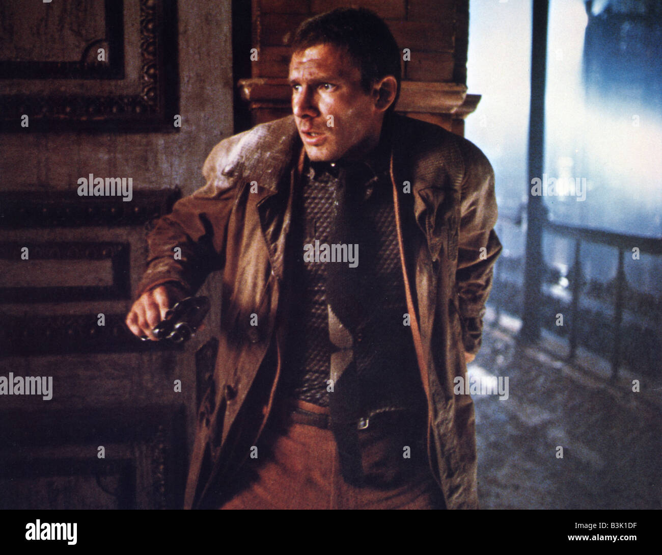 BLADE RUNNER 1982 Warner film with Harrison Ford and directed by Ridley Scott Stock Photo