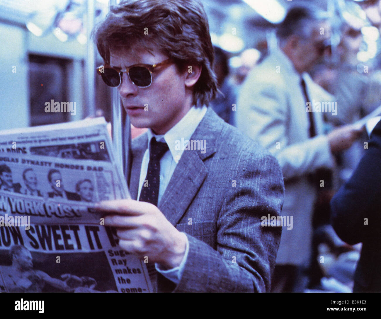 BRIGHT LIGHTS, BIG CITY  1988 UIP film with Michel J Fox Stock Photo