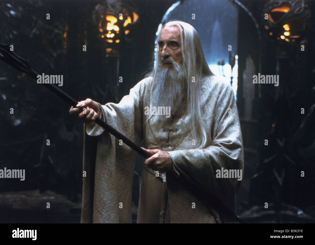 LORD OF THE RINGS : THE RETURN OF THE KING 2003  NewLine film with Ian McKellen as Gandalf Stock Photo