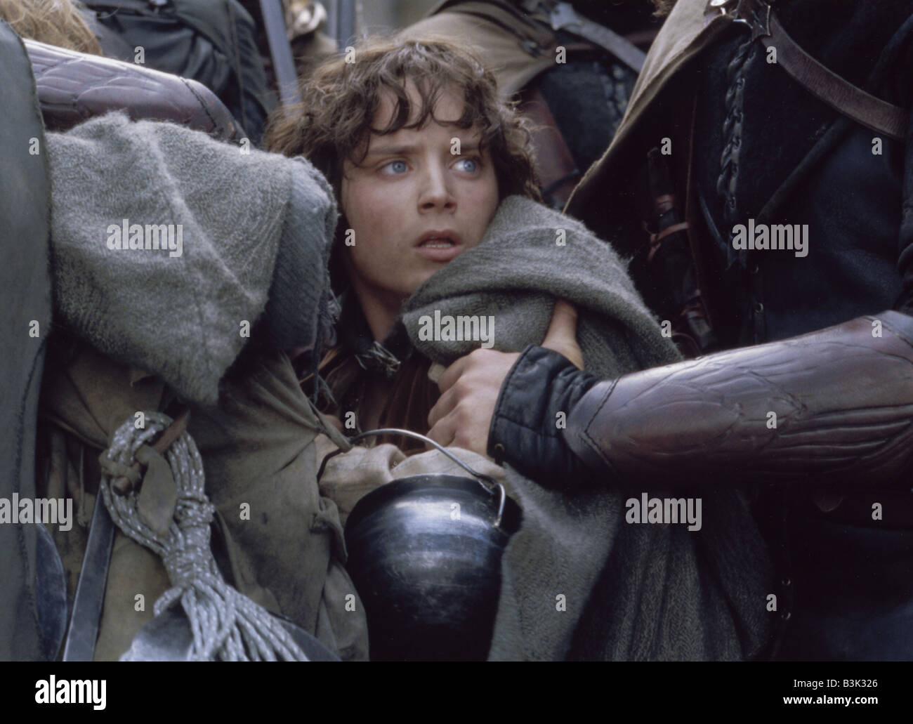 LORD OF THE RINGS : THE RETURN OF THE KING 2003  NewLine film with Elijah Wood as Frodo Baggins Stock Photo