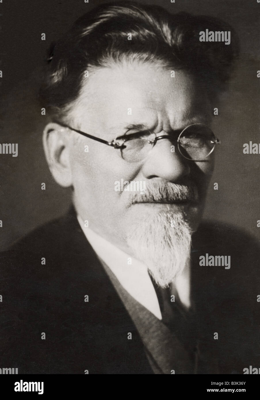 MIKHAIL KALININ   Soviet politician 1875-1946 Stock Photo