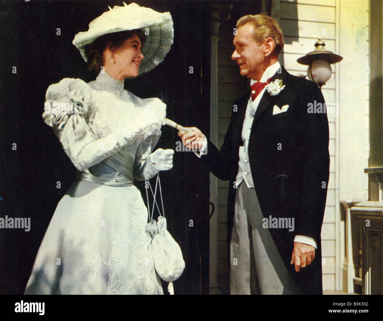 THE REMARKABLE MR PENNYPACKER  1958 TCF film with Clifton Webb and Dorothy McGuire Stock Photo