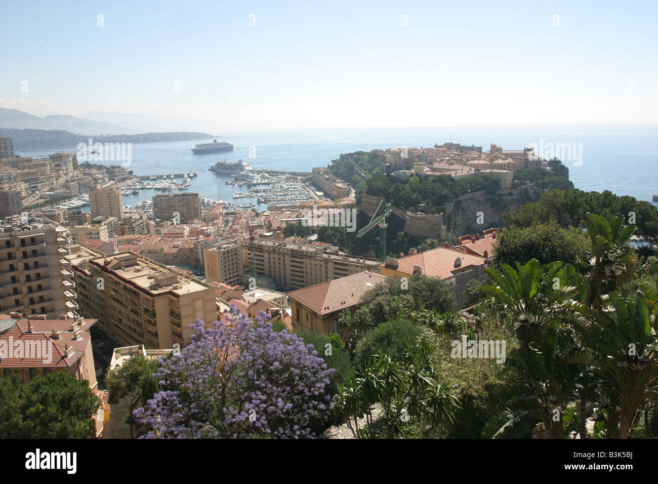 MONAO view over the harbour Stock Photo - Alamy