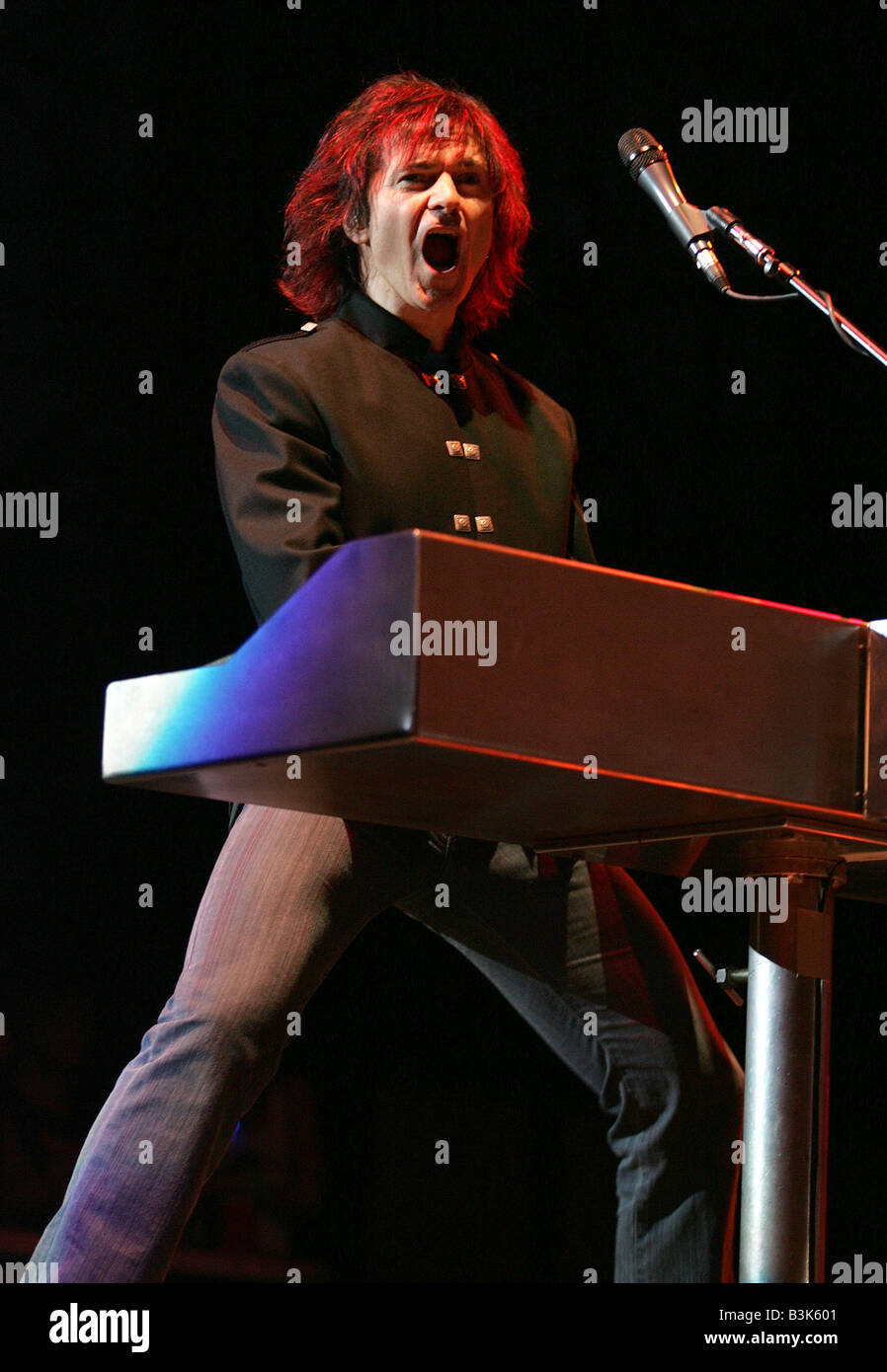 STYX  US rock group member in 2004 Stock Photo