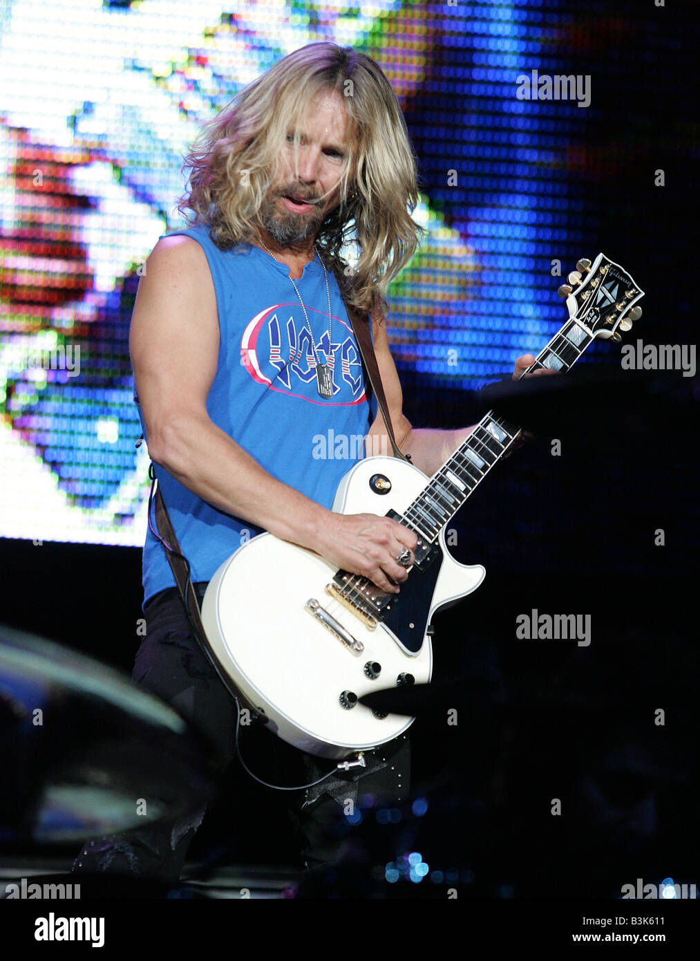 TOMMY SHAW  of US rock group Styx Stock Photo