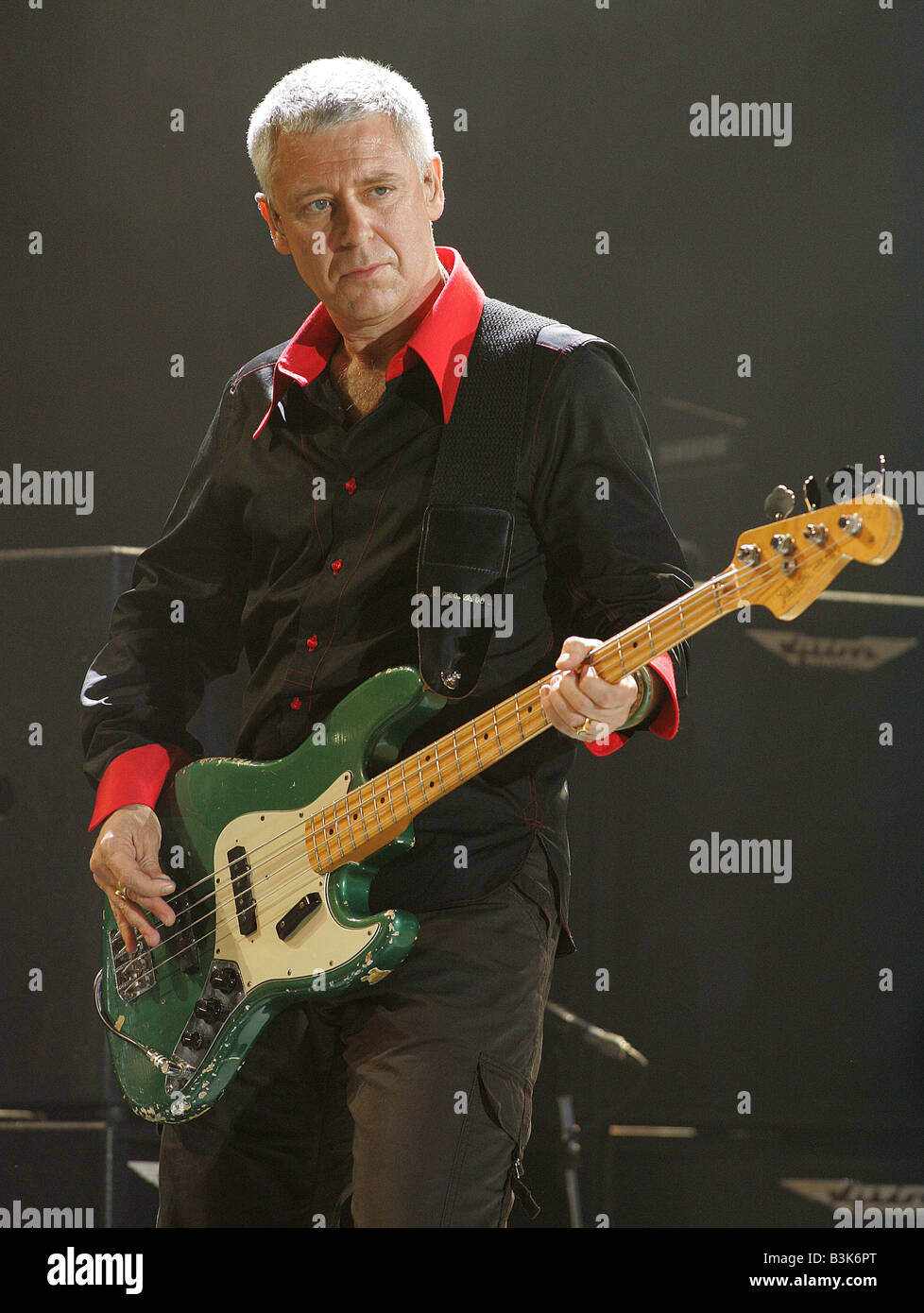 ADAM CLAYTON bass guitarist of Irish rock group U2 Stock Photo Alamy