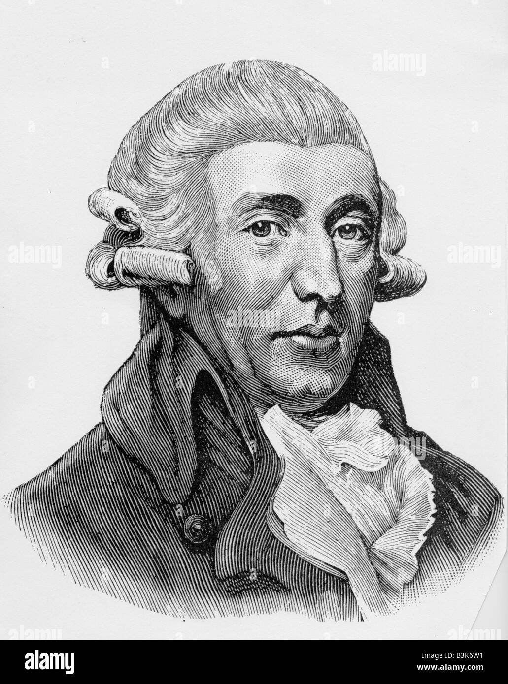 JOSEPH HAYDN  Austrian composer 1732 to 1809 Stock Photo