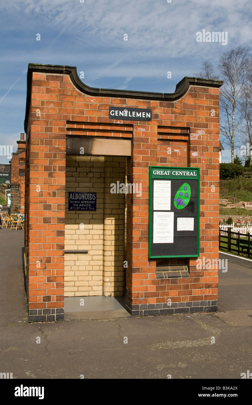 Rothley Station on the preserved Great Central Railway line Leicestershire Stock Photo