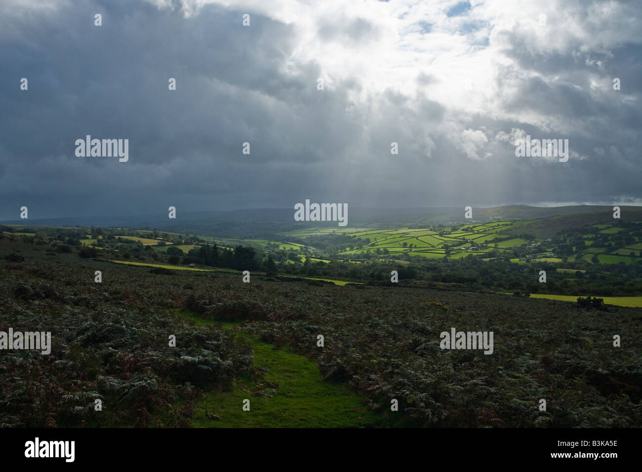 Rural landscape stormy weather hi-res stock photography and images - Alamy