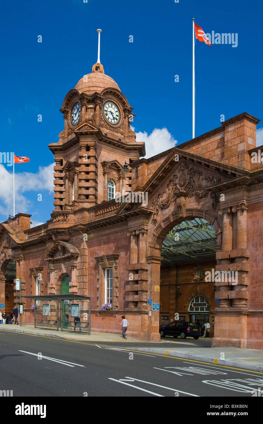 Nottingham railway station, Nottingham, England. Stock Photo