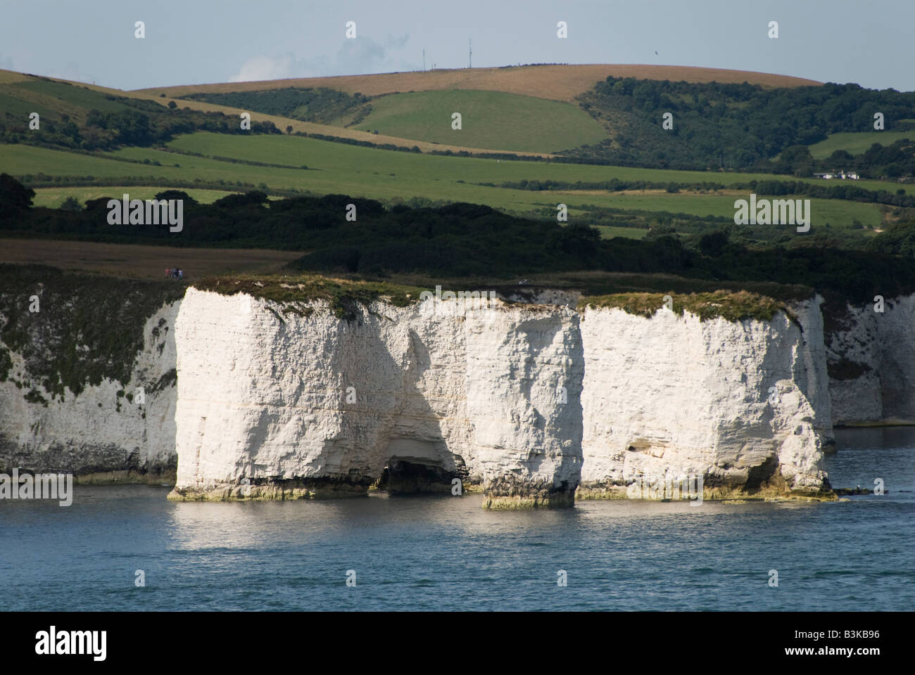 Studland bay old harry rocks hi-res stock photography and images - Alamy