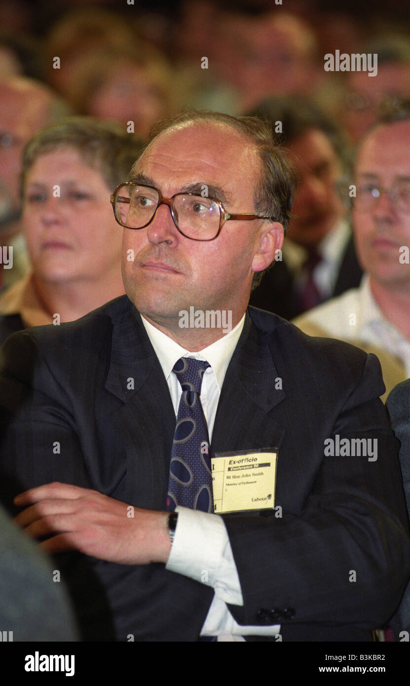 Labour Party annual conference 1990 John Smith Stock Photo