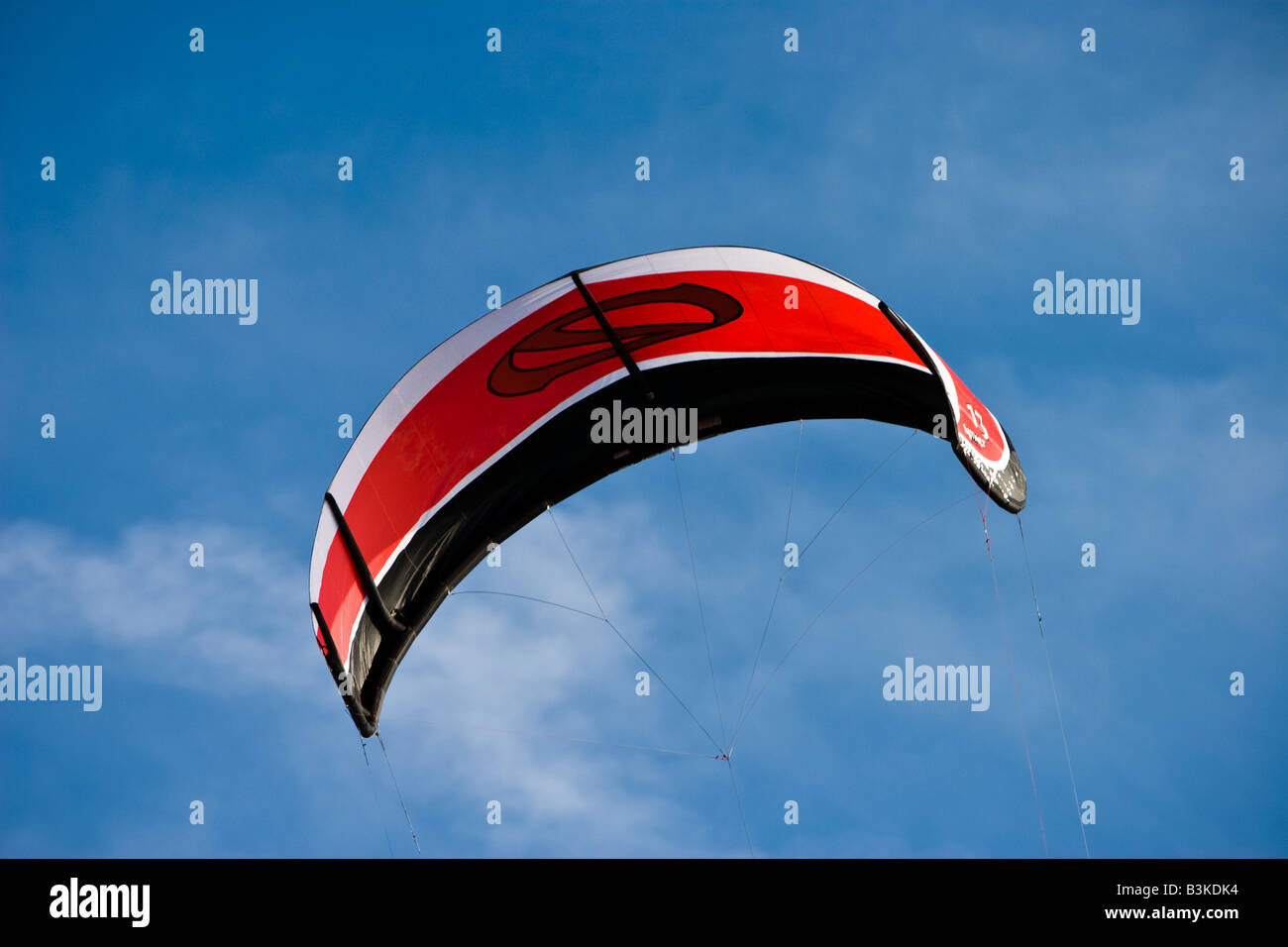 Kites fly on the beach at St Peter Ording Schleswig Holstein North