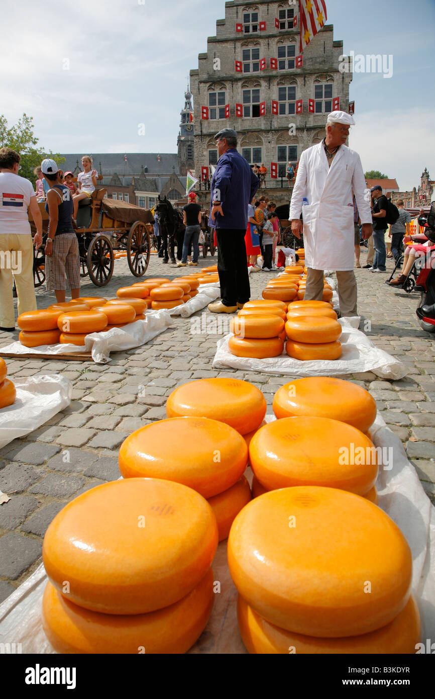 Cheese market, Gouda, Netherlands Stock Photo Alamy