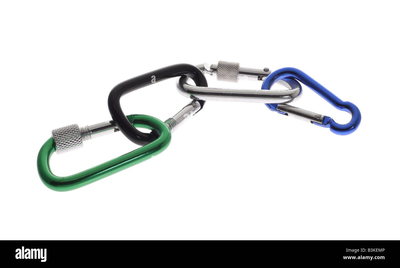Carabiner hooks hi-res stock photography and images - Alamy