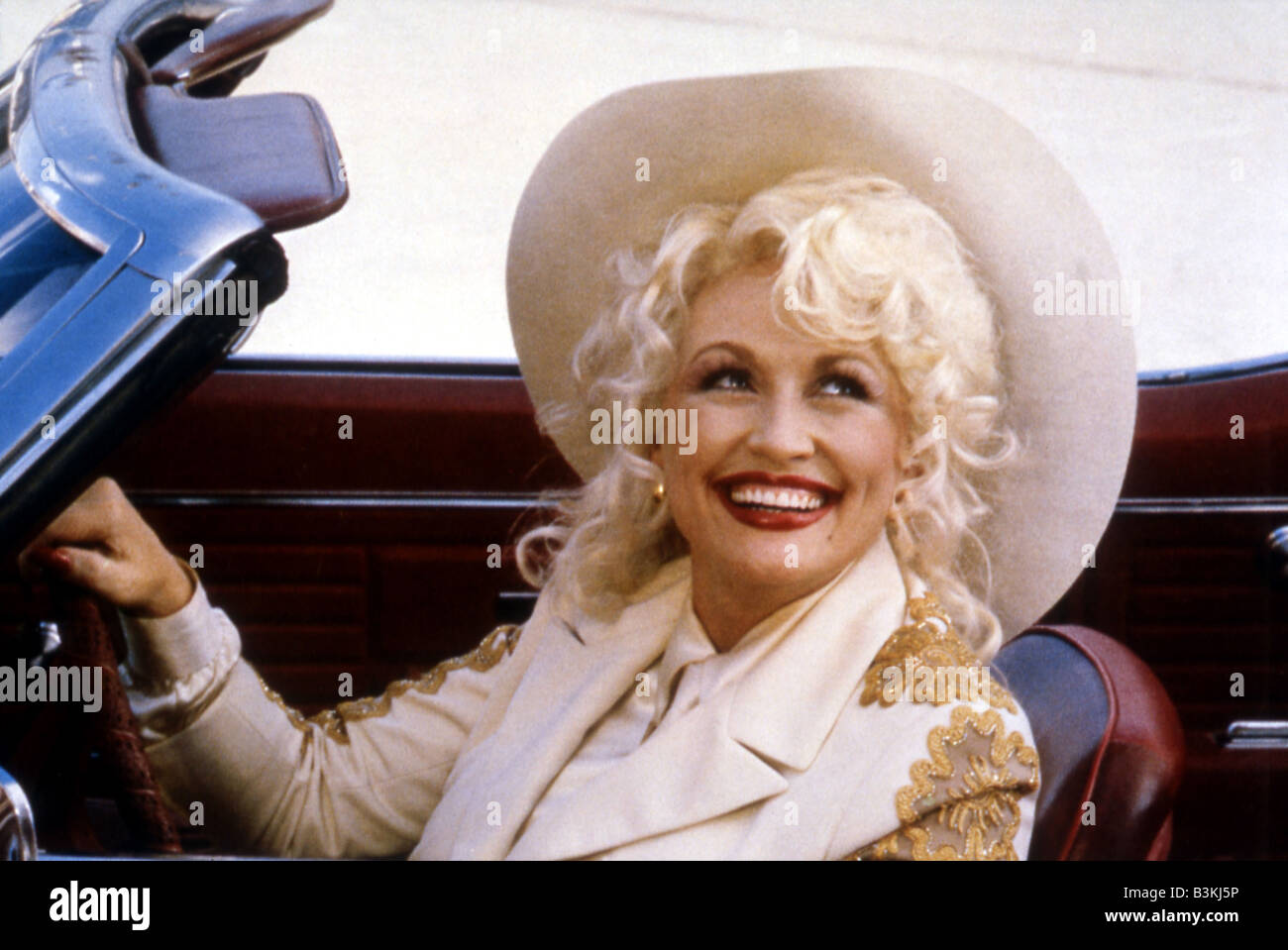 THE BEST LITTLE WHOREHOUSE IN TEXAS 1982 Universal/RKO film with Dolly Parton Stock Photo