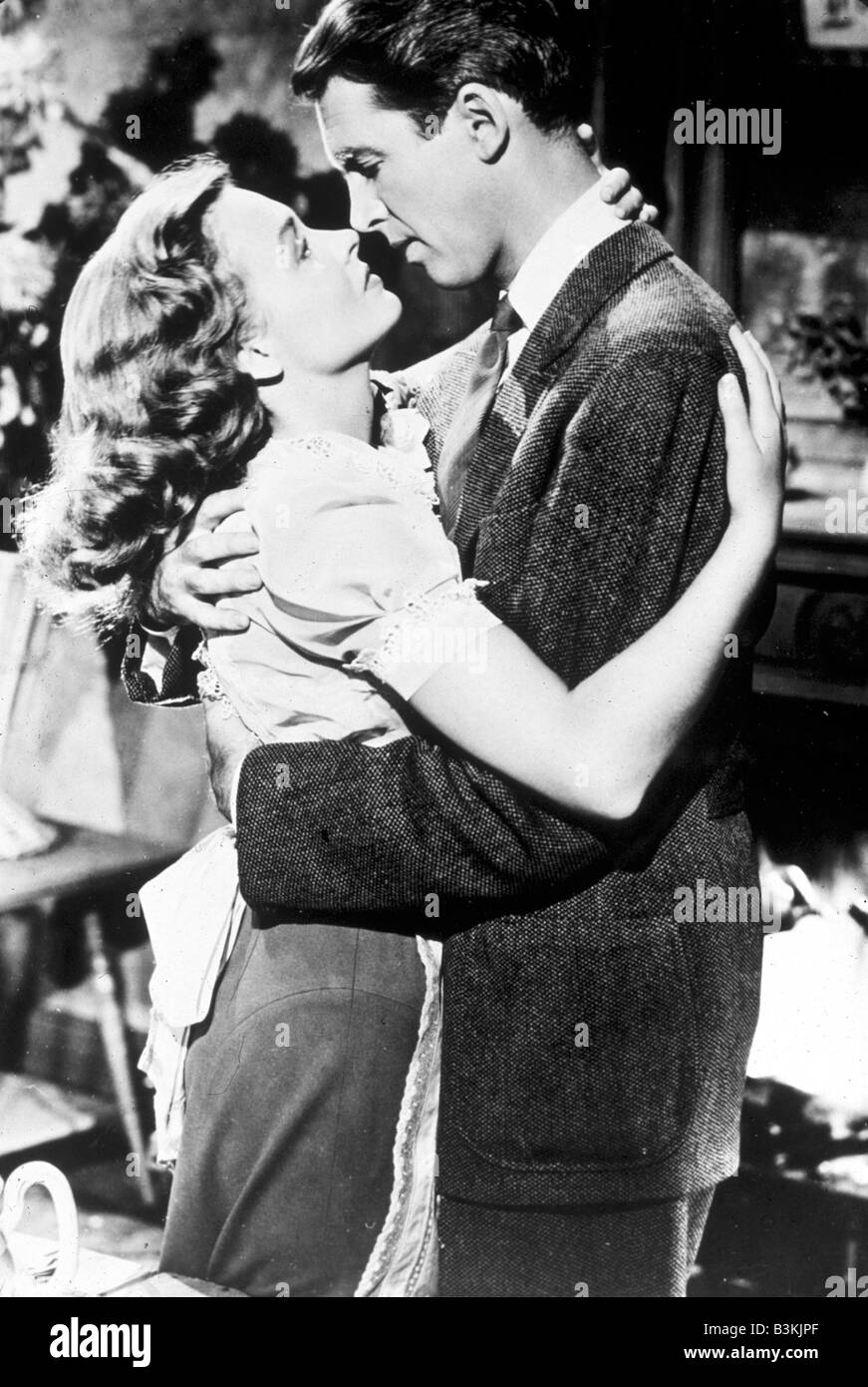 IT'S A WONDERFUL LIFE 1946 RKO film with James Stewart and Donna Reed Stock Photo