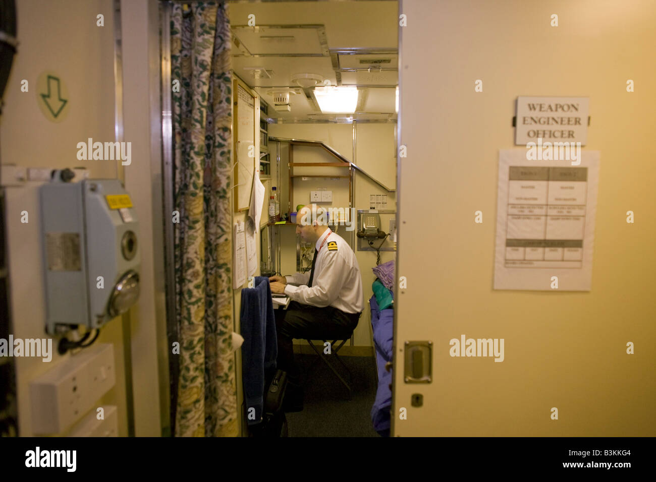 Navy crew quarters hi-res stock photography and images - Alamy